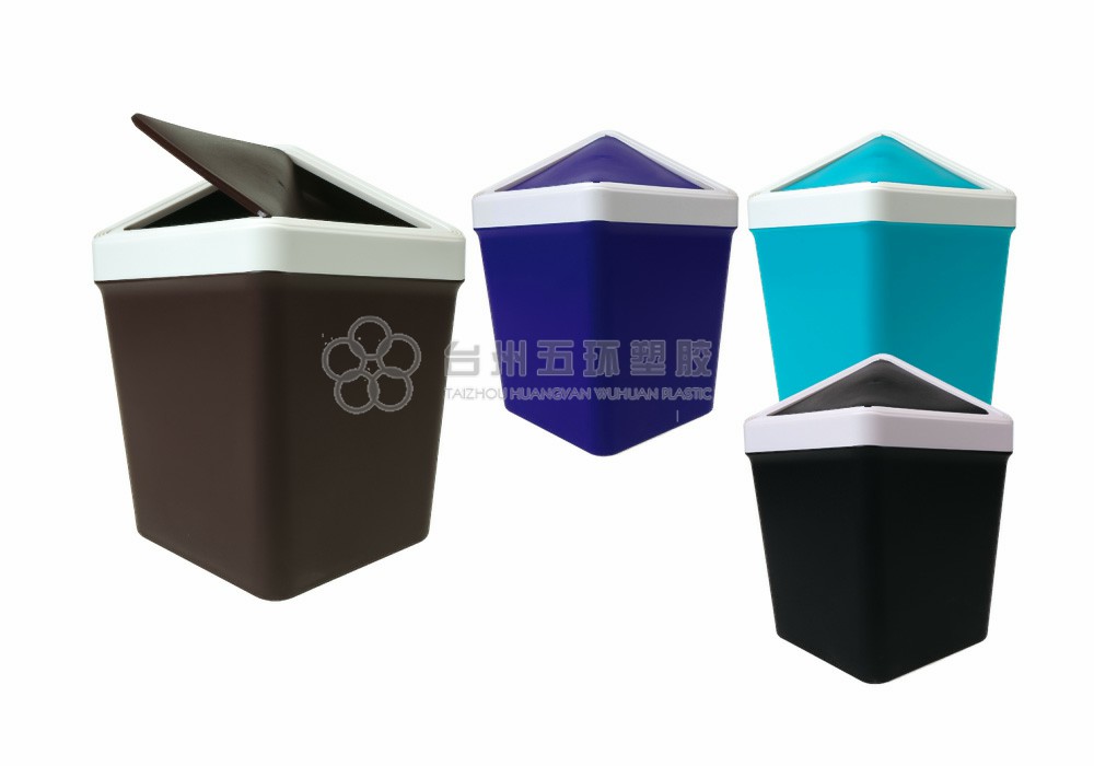 Hospital plastic waste bin