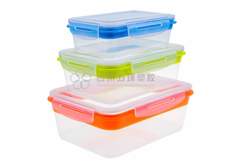 Disposable Plastic Food Storage Container set