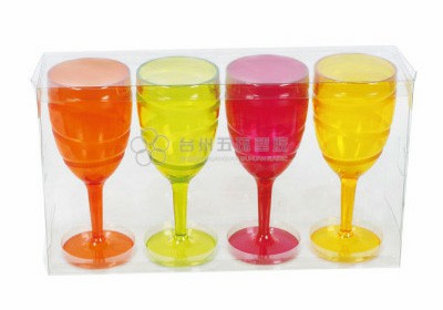 4pcs wine goblet set series