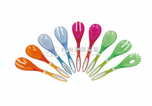 Salad fork and spoon set