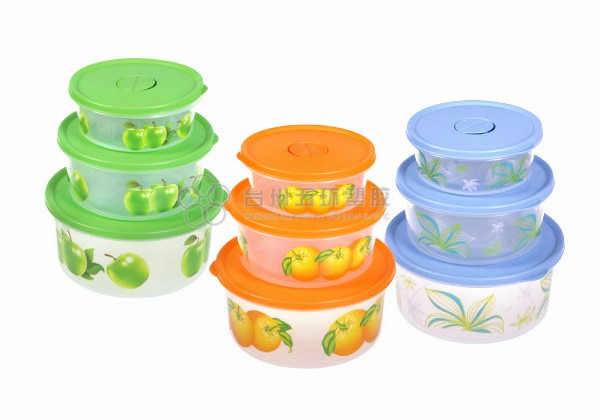 Round container set