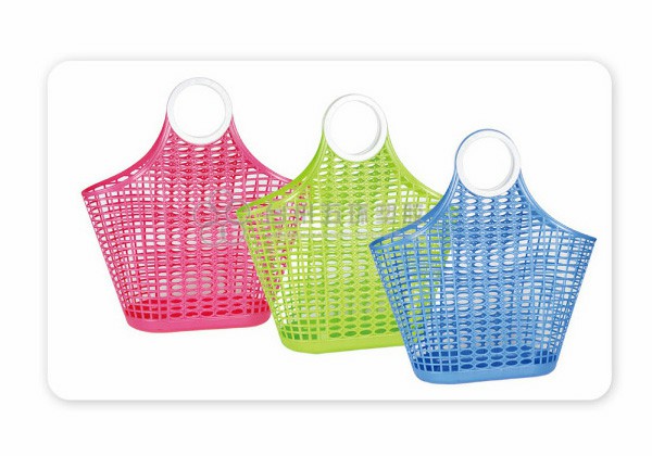 Plastic basket with handle,plastic laundry basket
