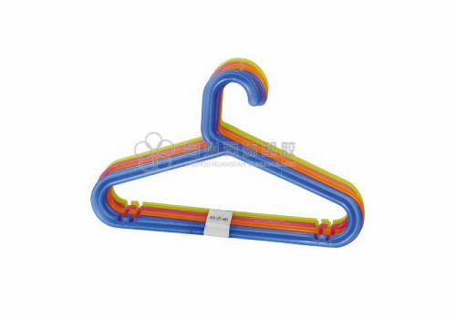 Various colors Household plastic hangers