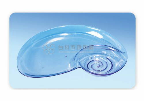 Novel design plastic transparent tray