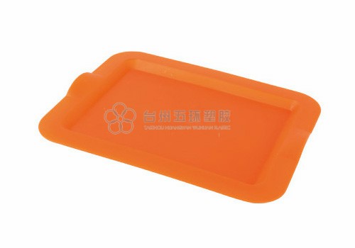 Rectangular Single color Dining Food Plastic Serving Tray