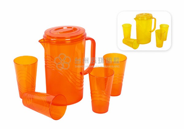 plastic water pitcher with handle