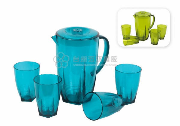 Food Grade plastic Pitcher set