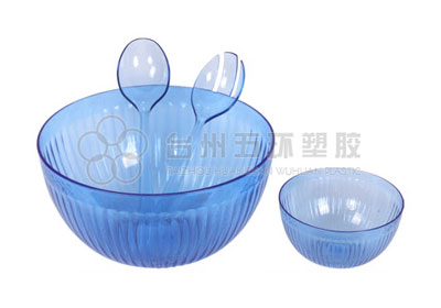 Plastic Fruit Salad Bowl for Kitchen