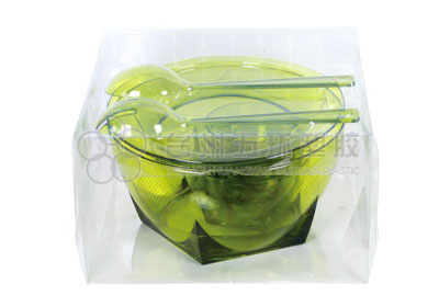 Plastic Salad Bowl set with Lid