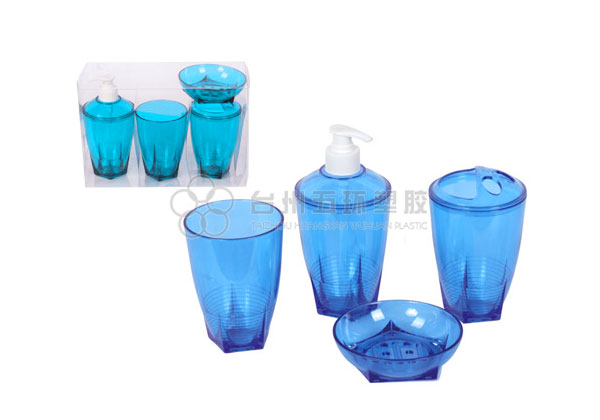 Plastic Bathroom Set Accessories for Hotel